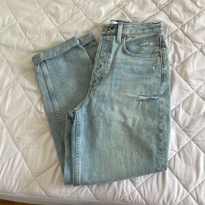 DENIM FORUM HIGH WAISTED JEANS